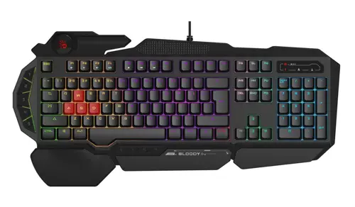 Bloody B310N Neon Gaming Keyboard - Black