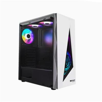 Boost Jaguar RGB Mid-Tower ATX Case - White 