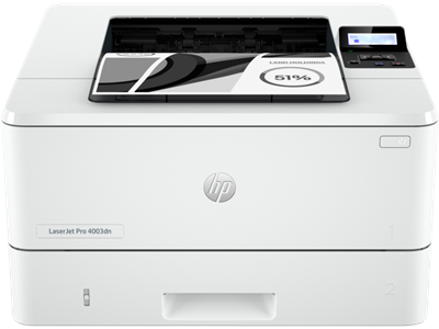 HP LaserJet Pro 4003dn Printer (2Z609A) | A4 Black and White (Official Warranty)