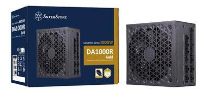 SilverStone DA1000R Gold 1000W 80 PLUS Gold PCIe 5.0 Fully Modular Power Supply - White