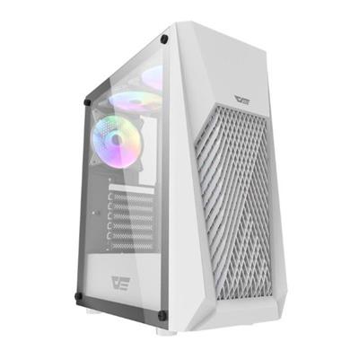 DarkFlash DK150 ATX With 3 ARGB Fans Gaming Case White