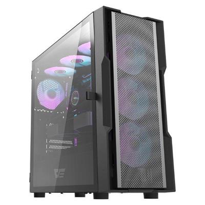 DarkFlash DK431 E-ATX With 4 ARGB Fans Gaming Case Black