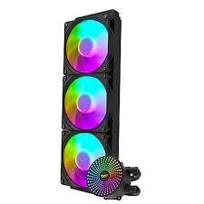 Darkflash Radiant DC 360 ARGB 360MM Liquid CPU Cooler - Black