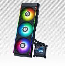 Lian Li Hydroshift 360 2.88” IPS LCD AIO Cooler Color-Black