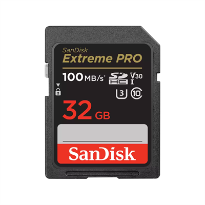 SanDisk Extreme PRO SDHC UHS-I 32GB Memory Card