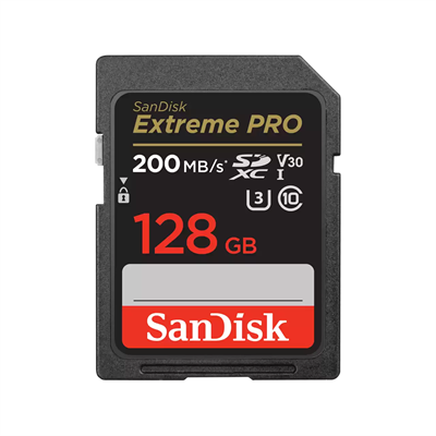 SanDisk Extreme PRO SDHC UHS-I 128GB Memory Card