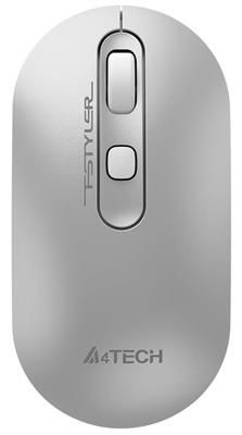 A4Tech FB20S Dual Mode Silent Mouse | Icy White