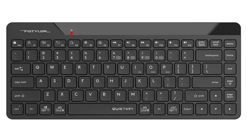 A4Tech Fstyler FBK22 AS Bluetooth & 2.4G Wireless Keyboard - Black