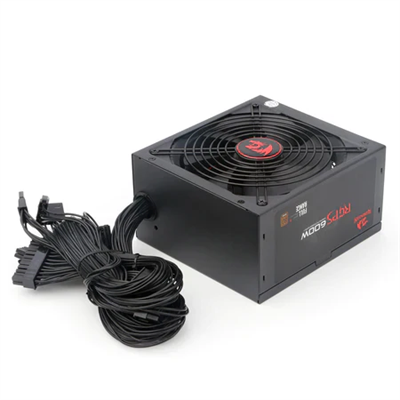 Redragon RGPS-PS002 600Watt 80 Plus Bronze Non-Modular Power Supply