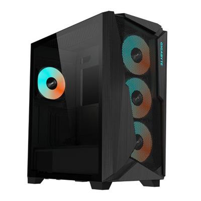 Gigabyte C301 Glass ARGB Mid-Tower ATX Case - Black