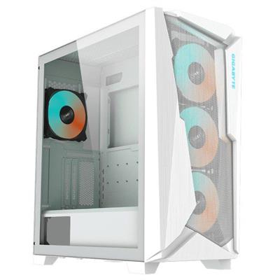 Gigabyte C301 Glass ARGB Mid-Tower ATX Case - White