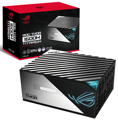 Asus Rog Thor Gaming 1600W - 80 Plus Titanium Fully Modular Power Supply