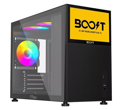 Boost T-Rex LED Mini-Tower microATX Case