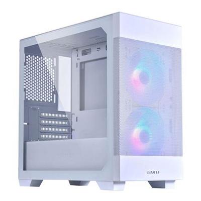 Lian Li Lancool 205M Mesh Mid-Tower microATX Gaming Case - White