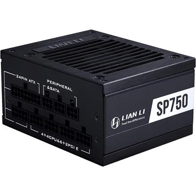 Lian Li SP750 Black 750W SFX 80 PLUS Gold Fully Modular Power Supply - Black