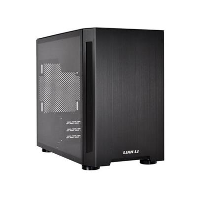 Lian Li TU150 Tempered Glass Mini-Tower Mini-ITX Case - Black