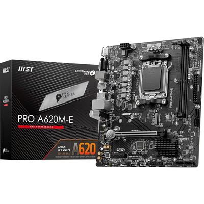 MSI Pro A620M-E DDR5 AMD AM5 microATX Motherboard