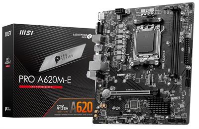 MSI Pro A620M-E AMD AM5 microATX Motherboard | DDR5