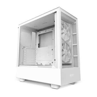 NZXT H5 Elite Mid-Tower Case Matte White