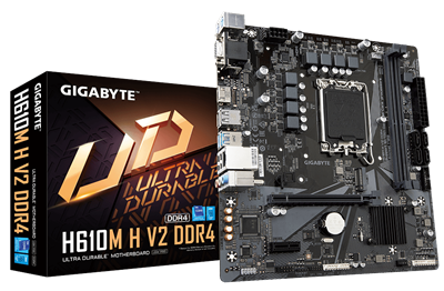 Gigabyte H610M H V2 DDR4 Intel LGA1700 Motherboard | DDR4