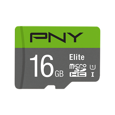 PNY	UHS-I 16GB - Elite Class 10 U1 microSD Flash Memory Card