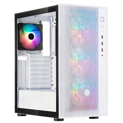 SilverStone FARA R1 PRO V2 ARGB Mid-Tower ATX Case - White