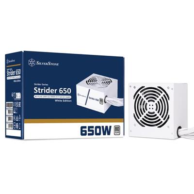 SilverStone Strider White 650W 80 Plus Power Supply