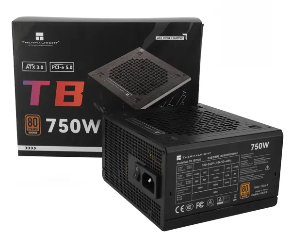 Thermalright TB-750S 750W 80 Plus Bronze Power Supply