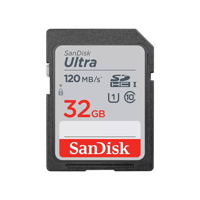 SanDisk Ultra® SDHC™ UHS-I 32GB Memory Card