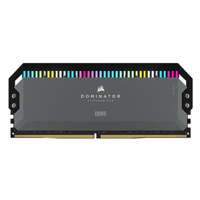 Corsair Dominator Platinum RGB 64GB (2x32GB) 6000MHz C30 DDR5 DRAM AMD EXPO & Intel XMP Memory Kit - Grey