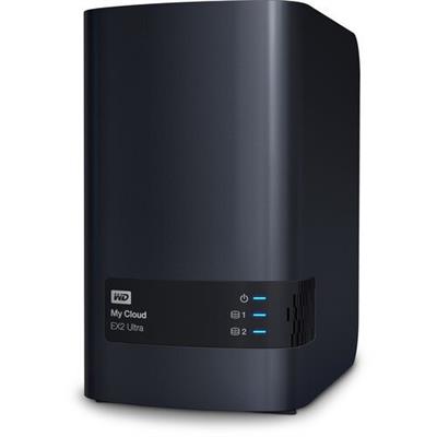 WD My Cloud EX2 Ultra 2-Bay Personal Cloud Storage Server (Diskless) NAS