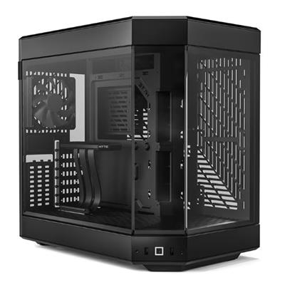 HYTE Y60 Modern Aesthetic Dual Chamber Mid-Tower ATX Case - Black