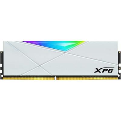 XPG Spectrix D50 RGB 32GB (2x16GB) 3600MHz C18 DDR4 Desktop RAM Memory - White