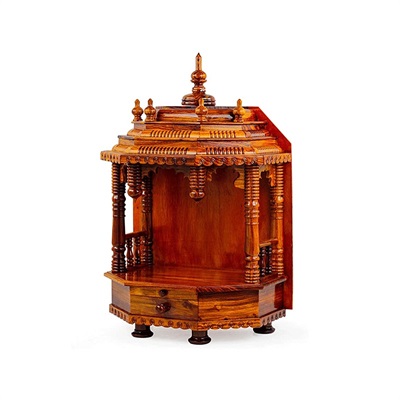 Premium Hand Made Wooden Temple