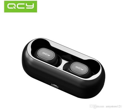 Original QCY QS1 T1C Mini Dual Wireless Earbuds 3D Stereo Sound