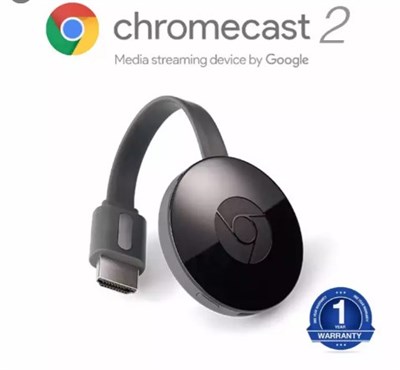 Google Chromecast 2 HDMI Streaming Media Player Original