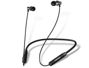 Lenovo HE05 BT Bluetooth Wireless Headphones/Neckband Black