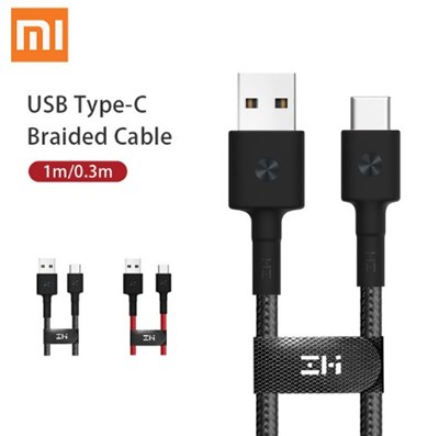 Xiaomi Mi Braided USB Type-C High Quality Fast Charging Cable - 100cm