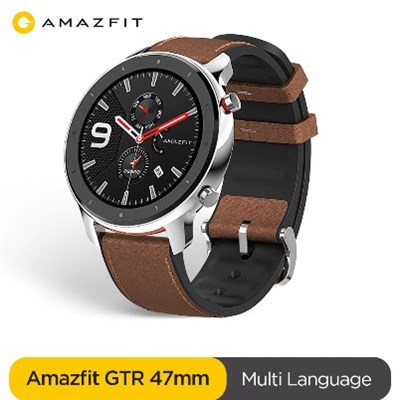 Amazfit GTR Smart Watch | 47mm Global Version Stainless Steel