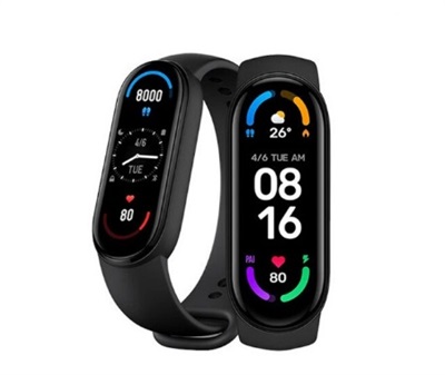 Xiaomi Mi Band 6 Global Version | Full Touch 1.56" AMOLED Display - Blood Oxygen - Magnetic Charging