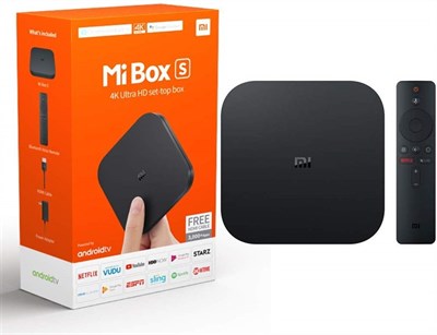 Mi Box S - MDZ22AB - Built-in ChromeCast - 4K Ultra HD+ HDR - Built-in Google Assistant (Black)