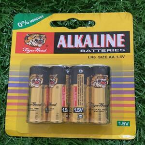 Tiger Head Alkaline Batteries 4 Pcs AA 1.5V