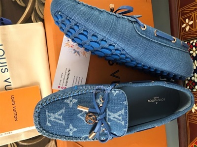 LV loafers blue denimSize 38 in Pakistan for Rs. 30000.00