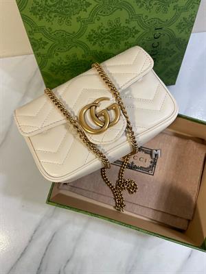 Gucci marmont mini light grey 16cm 