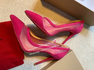 Loubs pink 9cm EU 37