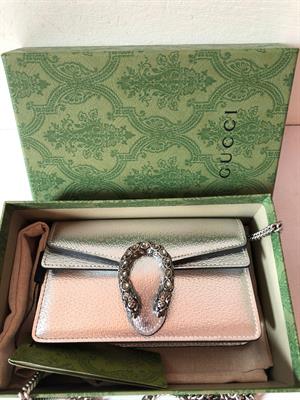 GUCCI dionysus silver super mini 16.5cm 