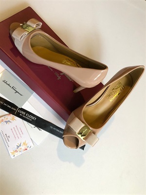 Ferragamo Beige - Size 36 - Instock