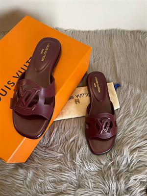 LV slides maroon - 37 size - Machine 