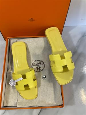 Hermes Oran yellow - Size 39 - Full handmade 