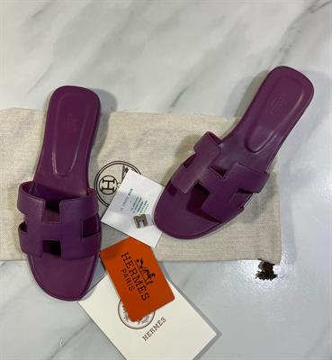 Hermes Oran purple - Size 37 